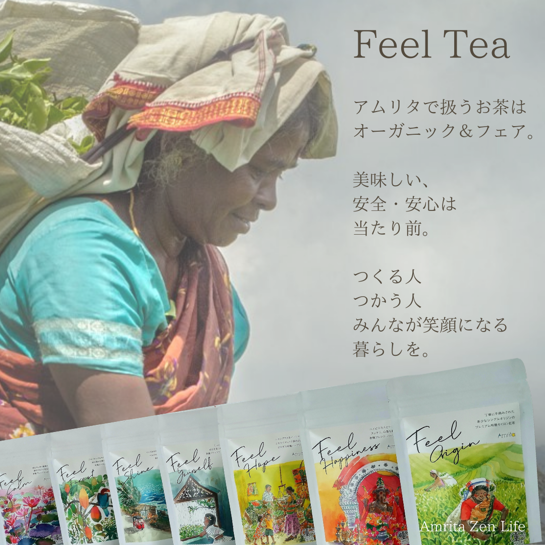 【Amrita Feel Yourself】 有機オリエンタルハーブティー(ゴトゥコラブレンド)