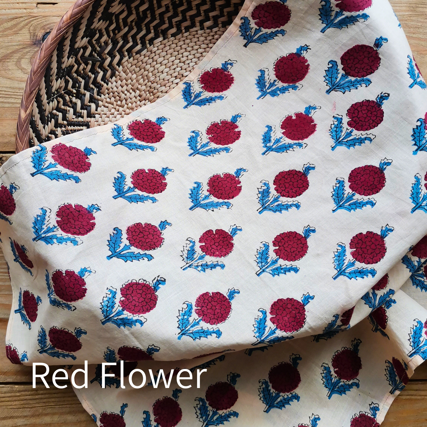 ハンドブックプリント・大判ハンカチ  B