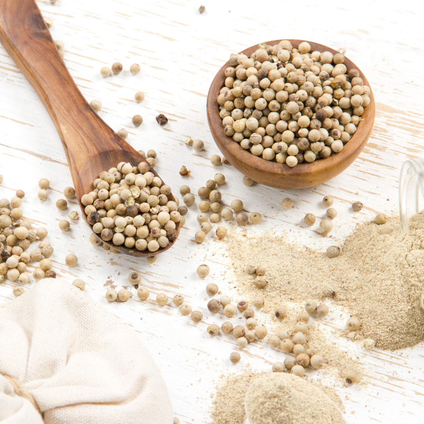 有機ホワイトペッパーホール