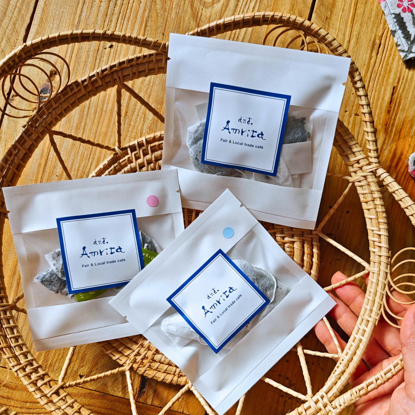 【プチギフト】有機アールグレイ紅茶（スリランカ・ウバ／2ティーバッグ）｜Amrita Zen Life