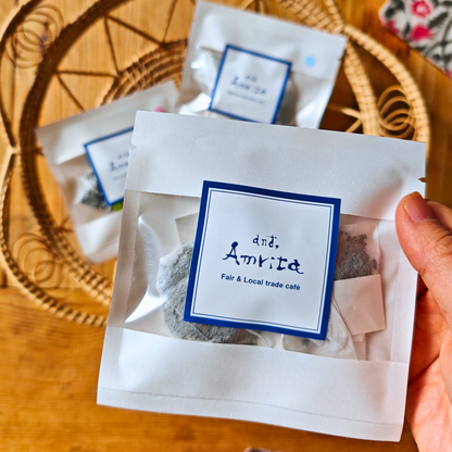 【プチギフト】有機アールグレイ紅茶（スリランカ・ウバ／2ティーバッグ）｜Amrita Zen Life