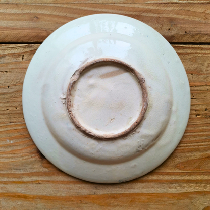 ベトナムヴィンテージ　ソンべ焼き　ライティウ焼き　ニワトリ中皿B