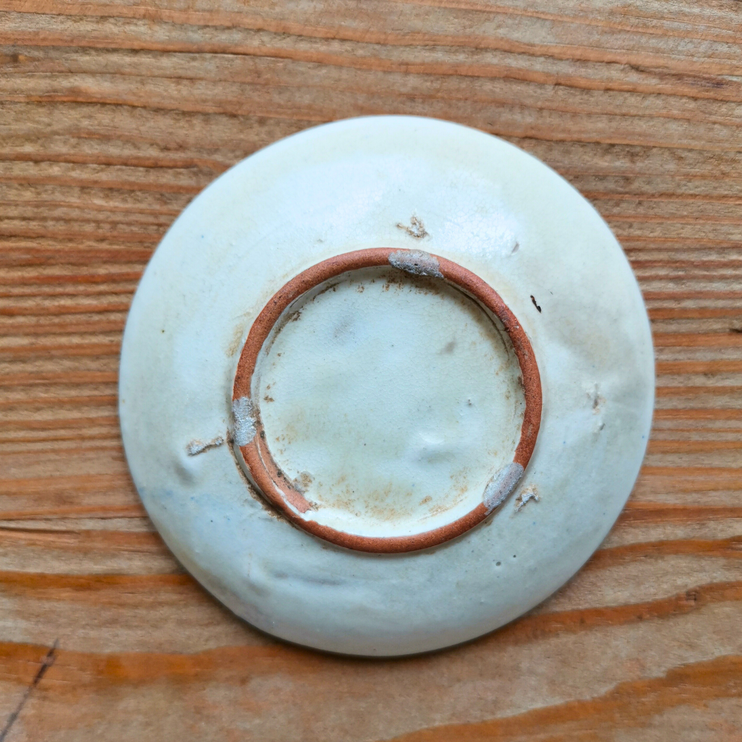 ベトナムヴィンテージ　ソンべ焼き　ライティウ焼き　金魚　　豆皿A